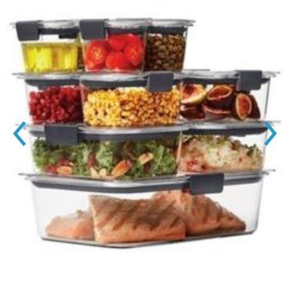 Rubbermaid Brilliance 22 Piece Set Leakproof - Picture 6 of 6